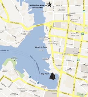 SALTS Office/Marina and Ship Point Wharf
