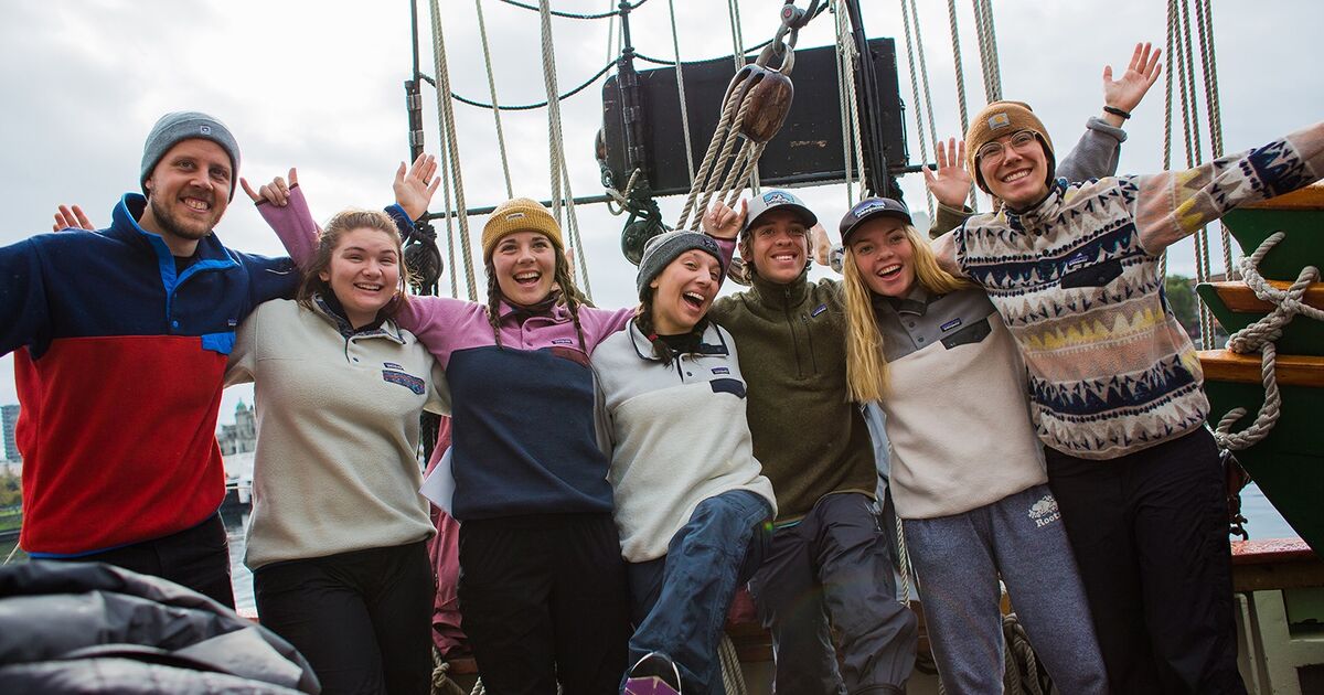 Youth aboard SALTS ship